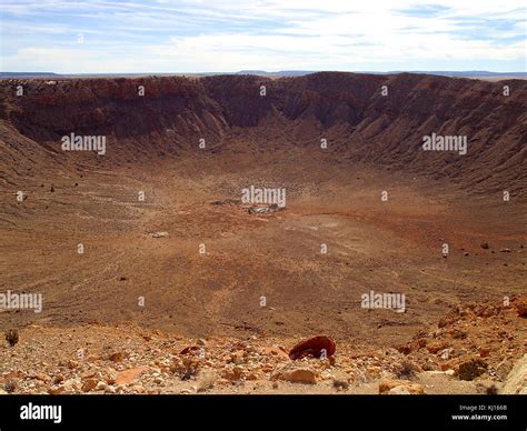 Barringer Meteorite Crater Stock Photo Alamy