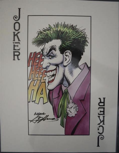Neal Adams The Joker C 2000s Item By Liveauctioneers Joker
