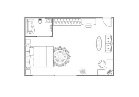 Browse floor plan templates and examples you can make with smartdraw. Main Bedroom Floor Plan | Free Main Bedroom Floor Plan ...