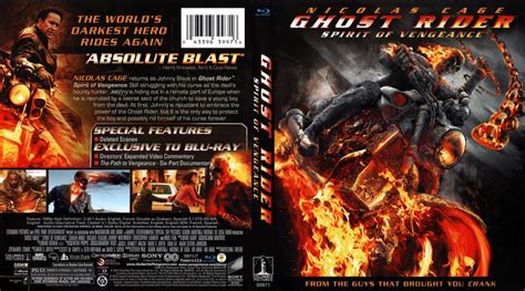 Ghostriderspiritofvengeancebr Movie Blu Ray Scanned Covers