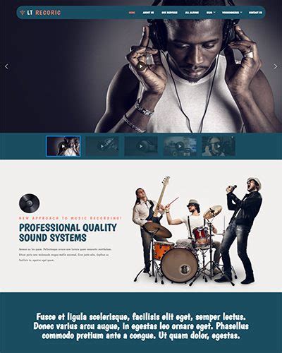 10 Free Music Joomla Templates 2024 Compatible With Joomla 5