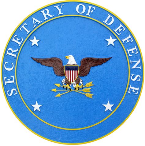 Seal Of The Office Of The Secretary Of Defense Plaque