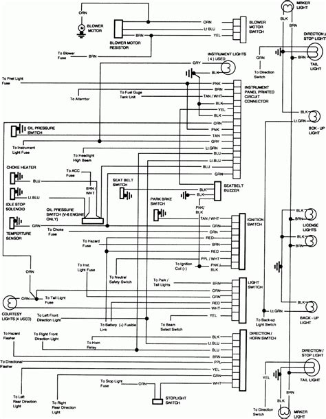 Wiring Diagram For 87 Chevy Truck
