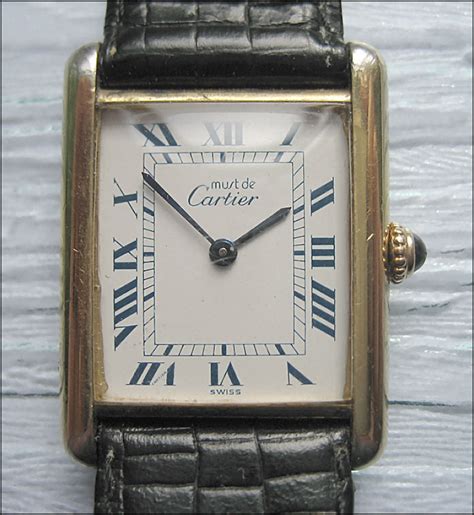 Cartier Paris Vermeil Tank Watch Is It Authentic