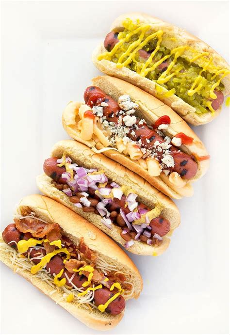 I found almost everything that i needed at walmart, which for my hot dog bar, i used oscar mayer wieners (the perfect amount for a small group of friends), buns, chips, and a big variety of different toppings. Create an All-American Hot Dog Bar for Summertime Fun ...