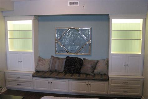 Shop kraftmaid cabinets, shenandoah cabinets, diamond cabinets and schuler cabinetry cabinets. Hand Crafted Contemporary Built-In Bench Seat And Storage ...