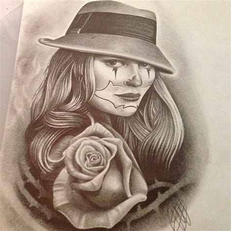 Chicana Drawings And Designs Chicano Art Tattoos