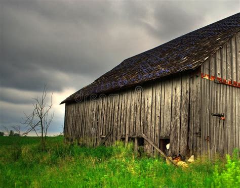Side Barn Stock Image Image Of Building Cloud American 12309893