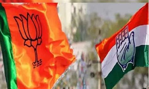 Karnataka Bypolls Bjp Congress Leading On 1 Seat Each