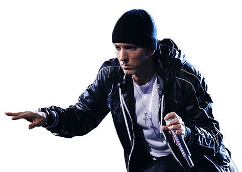 Eminem Wearing Black Beanie Png Ongpng