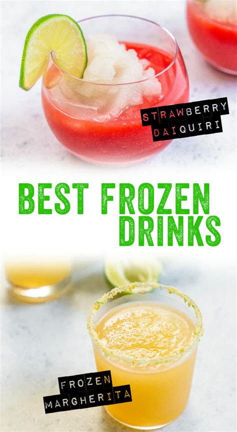 10 Must Try Frozen Alcoholic Drinks Recipe Frozen Alcoholic Drinks