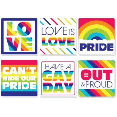 Big Dot Of Happiness Love Is Love Gay Pride Lgbtq Rainbow Party Decor