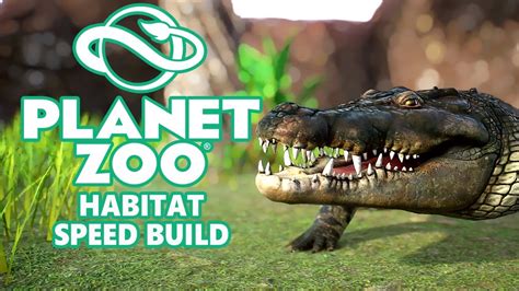 Building A Saltwater Crocodile Habitat Planet Zoo Youtube
