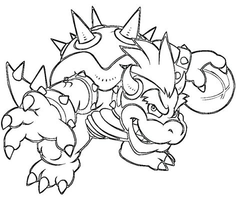 All rights belong to their respective owners. Mario Coloring Pages Bowser at GetColorings.com | Free ...