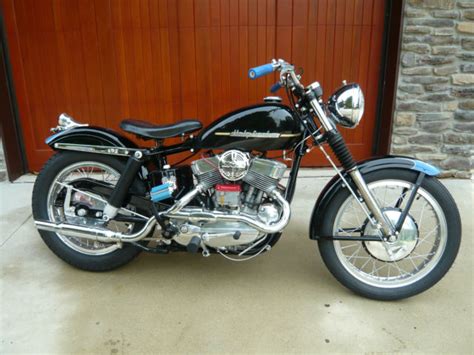 1956 Harley Davidson Khk Zero Miles Upon Restoration Sportster Xlch