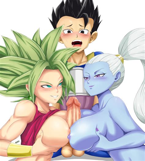 Kefla And Vados Having Fun With Cabba By Morris1611 Hentai