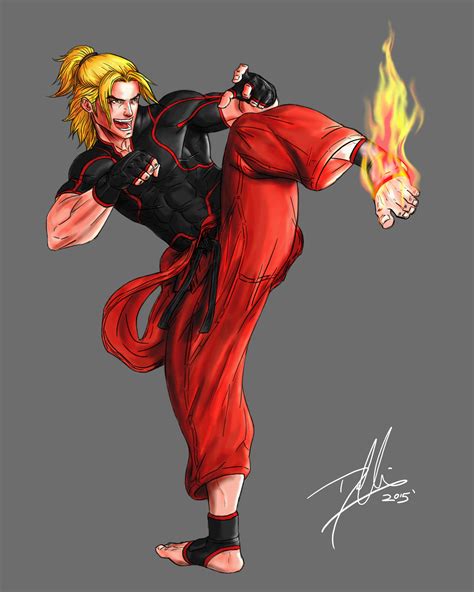 Ken Street Fighter V By Dhk88 On Deviantart