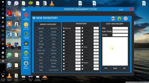 It has joined the ranks of portable and. Inventory System UI Design with VB net - YouTube