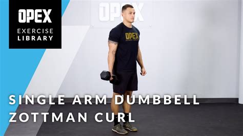 Single Arm Dumbbell Zottman Curl Opex Exercise Library Youtube