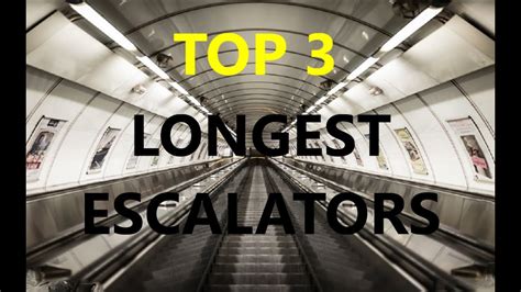 Which gets the mind thinking the next question, what's the longest word in current use today? TOP 3 LONGEST ESCALATORS IN THE WORLD - YouTube