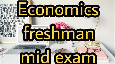 Economics Mid Exam With Answer For Freshman Students Youtube