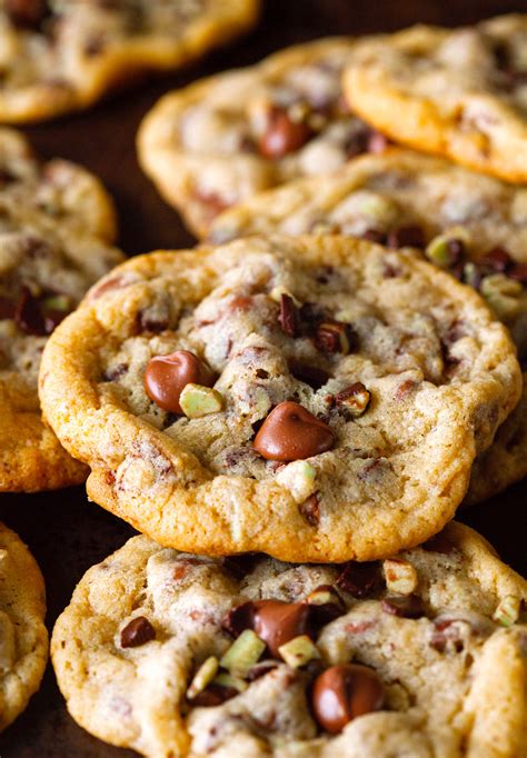 I suggest using light colored cookie sheets with this recipe. Perfect Mint Chocolate Chip Cookies