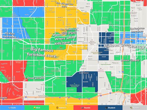 Omaha Neighborhoods Map