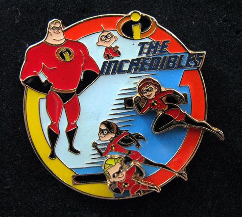 The Incredibles 2006 Disney Pin Collections The Incredibles