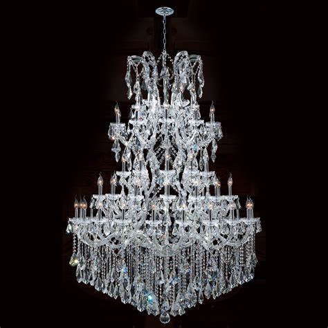 Worldwide Lighting Maria Theresa 61 Light Crystal Chandelier And Reviews