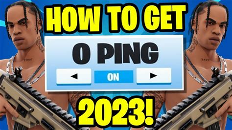 How To Reduce Lag And Get 0 Ping In Fortnite 2023 Youtube