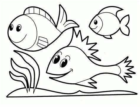 Gambar Untuk Mewarnai Animal Coloring Pages Easy Coloring Pages