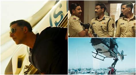 Sooryavanshi Trailer Akshay Kumars Dashing Entry To Ranveers Simmba