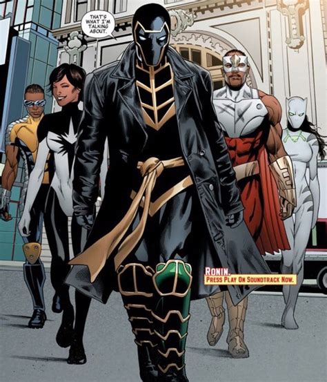 Blade Joins Young Avengers Marvel Ronin Black Comics Comics