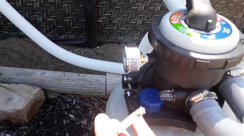 How To Use An Intex Vacuum Autocleaner With A Summer Waves Pool And