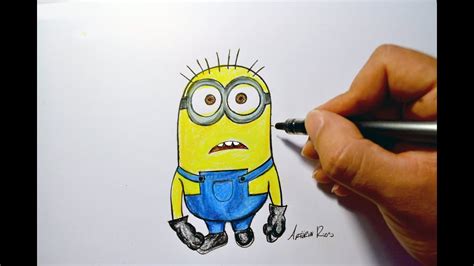 Como Dibujar Un Minion How To Draw A Minion Youtube