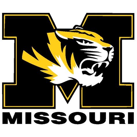 Miz Zou Missouri Tigers Logo Missouri Tigers Mizzou Tigers Football