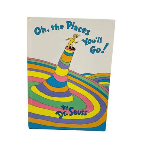 dr seuss oh the places you ll go first edition first printing 1990 34 47 picclick