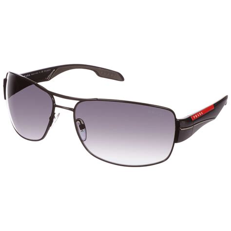 Prada Ps53ns 7ax5w1 Sport Polarised Sunglasses In Black For Men Lyst