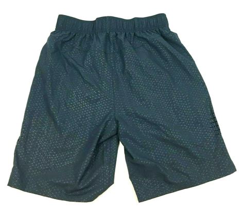 Prince Mens Perforated Woven Tennis Shorts Grey Slate Size S