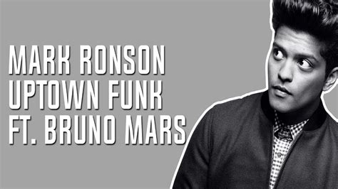 Mark Ronson Uptown Funk Ft Bruno Mars Lyrics Lyric Video Youtube