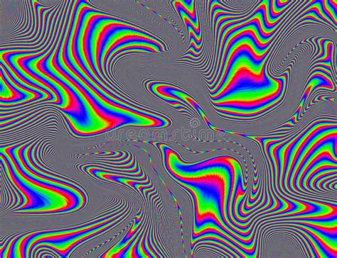 Trippy Psychedelic Rainbow Background Glitch Lsd Colorful Wallpaper 60s Abstract Hypnotic