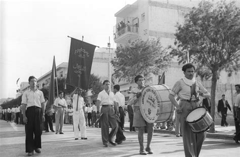 May Day Parade In Tel Aviv 1947