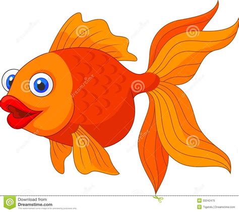 Cute Fish Clip Art Royalty Free Stock Photo Cute Golden