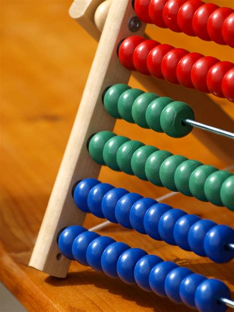 Fotoğraf Renk Boncuk Oyuncak Matematik Sanat Okul Saymak