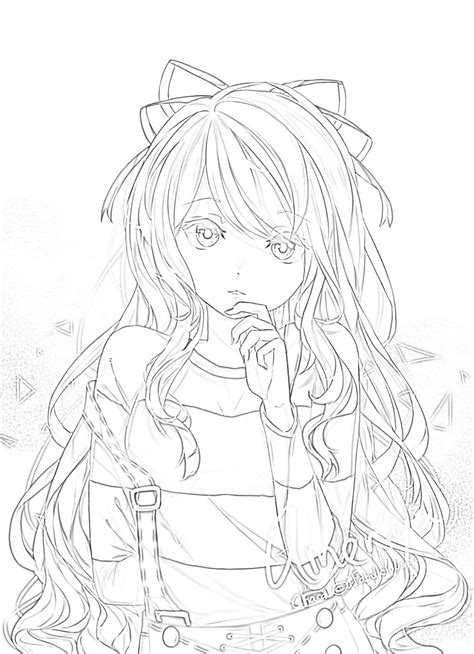 Discover More Than 84 Anime Characters Coloring Pages Incdgdbentre