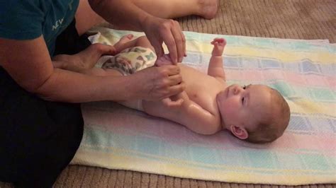 infant massage with harvey arm strokes youtube