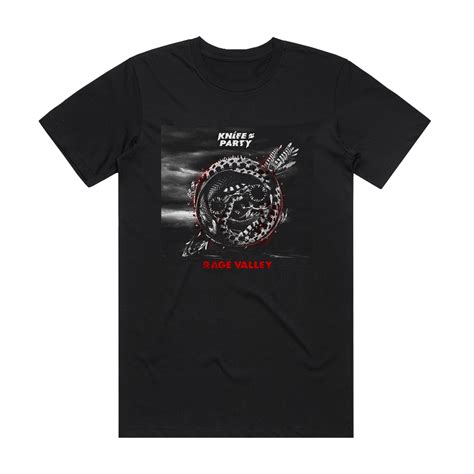 knife party rage valley ep album cover t shirt black album cover t shirts