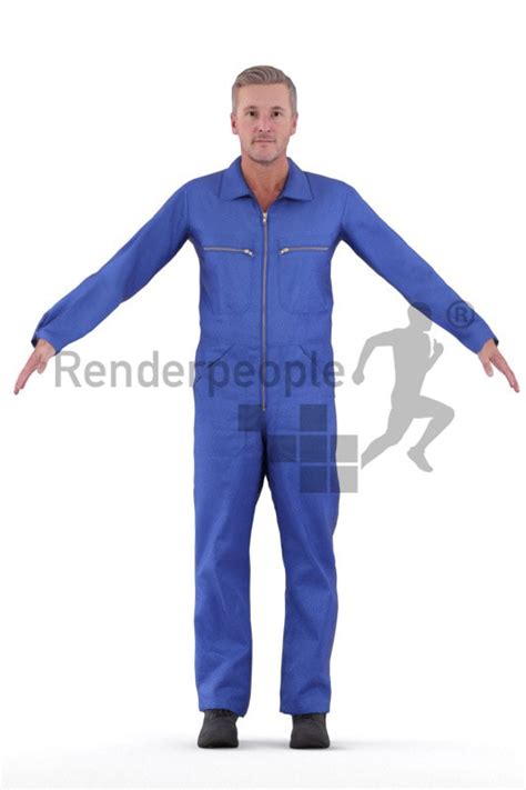 Bundle Workwear Rigged 002 Renderpeople