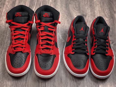 Air Jordan 1 Low Varsity Red 553558 606 Release Date Sbd
