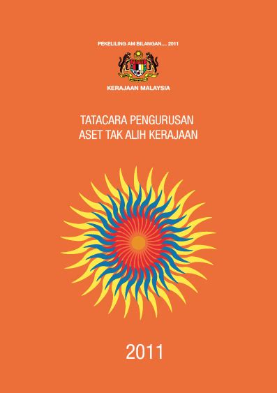 Tatacara pengurusan aset alih kerajaan (tpa) 29  peranan dan tanggungjawab pegawai pengawal: .: cover buku tatacara pengurusan aset tak alih kerajaan 2011